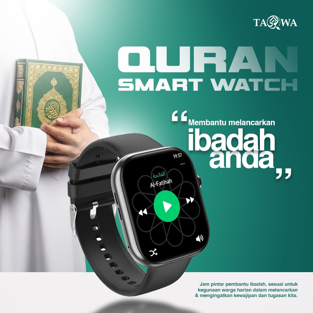 Pakej TAQWA Smart Watch